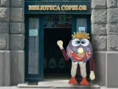 Biblioteca Copiilor - intrarea